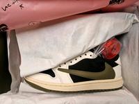 Jordan 1 Low Travis Scott Olive EU 37,5 | US 6,5 WMNS Hessen - Ginsheim-Gustavsburg Vorschau