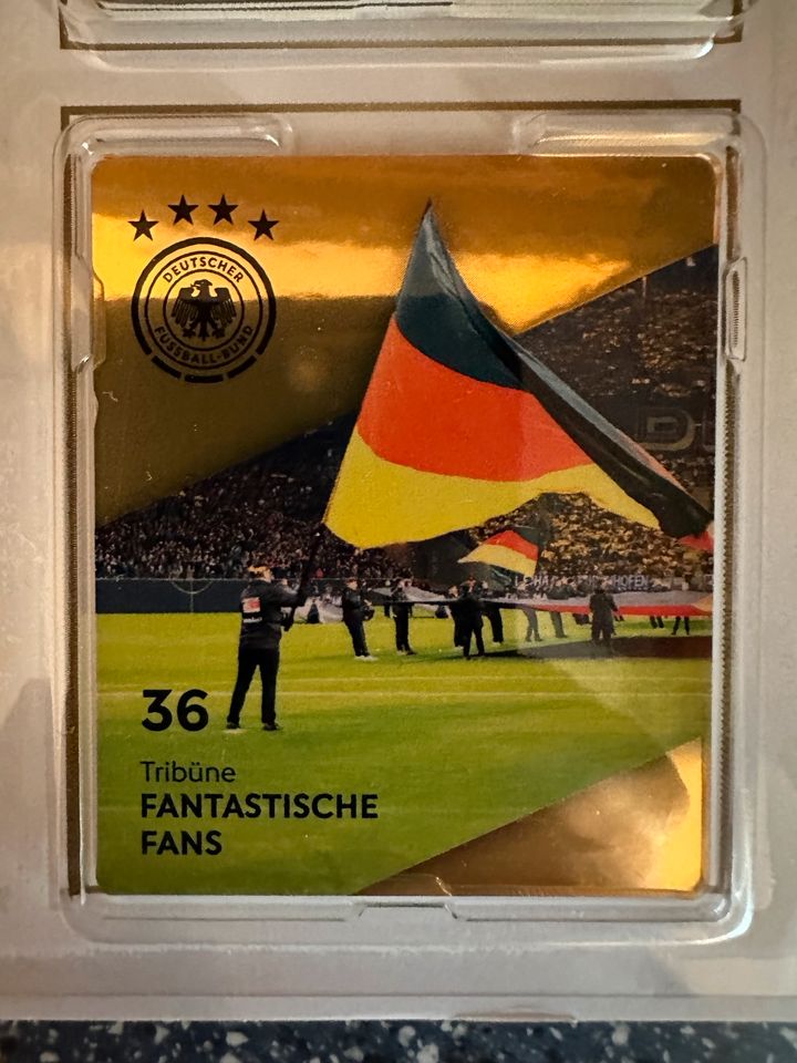 REWE DFB Sammelalbum 2022 inkl. goldene Fankarte in Heilsbronn