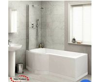 Badewanne mit dusche duschabtrennung 175x85x75 neuware Nordrhein-Westfalen - Herne Vorschau