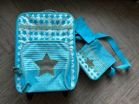 Kinderkoffer Stern/blau von Lässig mit Umhängetasche Bayern - Egenhofen Vorschau