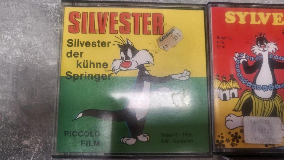 Super 8 Filme Paket Daffy Duck Yogi Bär Sylvester 4 Filme Neuwert in Braunschweig