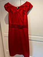 Cocktailkleid rot aus Satin Bayern - Erlangen Vorschau