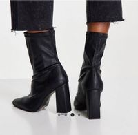 NEU Asos Stiefletten mit Absatz 38 schwarz Stiefel Hessen - Wiesbaden Vorschau