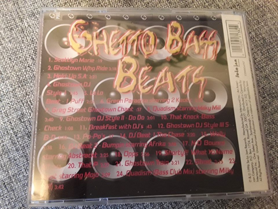 GHETTO BASS BEATS CD~ THE GHOSTOWN DJ'S~ in Weyhe