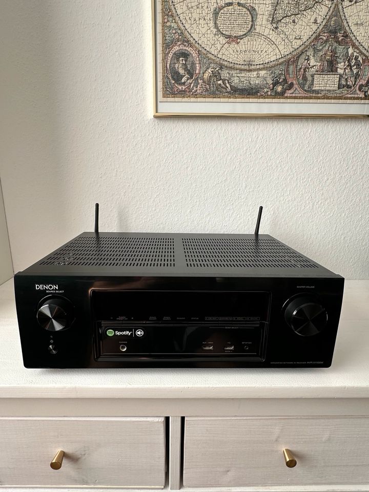 Denon AVR-X1100W AV-Receiver + 5.1 Harman Kardon Lautsprecherset in Ginsheim-Gustavsburg