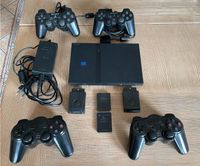PS2 slim PlayStation 2 slim mit 18 Spielen 4 Controller Niedersachsen - Wathlingen Vorschau