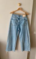 Zara Jeans Culotte hellblau M 38 wide leg Schlaghose Harburg - Hamburg Neugraben Vorschau