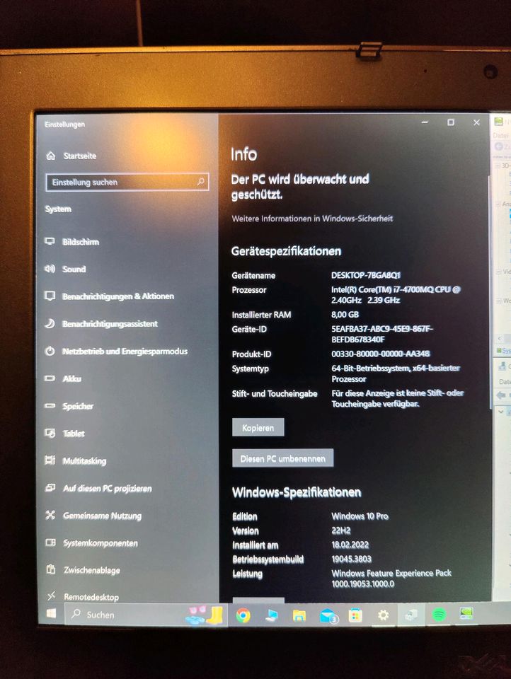 Dell Precision M4800 - Core I7 - Nvidia Quadro - 4k Display in Bottrop