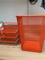 Ikea Ablage Papierkorb Dokument Set orange Metall Niedersachsen - Westerstede Vorschau
