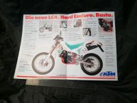 KTM original Werbung Prospekt 600 LC4 Enduro Niedersachsen - Dransfeld Vorschau