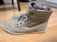 Esprit sneaker beige gr. 42 Canvas high Rheinland-Pfalz - Marnheim Vorschau