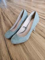 Hellgraue High Heels / Pumps Bayern - Oy-Mittelberg Vorschau