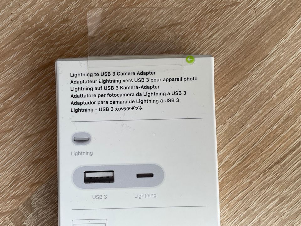 Apple Lightning to USB 3 Camera Adapter in Stuttgart