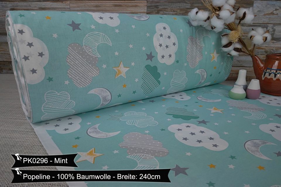 Baumwollstoff  Doppelbreit 240cm VERSANDFREI Popeline Weihnachtsstoffe Stoffe Meterware ab 50cm Baumwolle Bastelstoffe Kinderstoffe Babystoff Patchwork Basteln Dekostoffe Deko Stoff in Leipzig