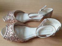 Sandalen Pailetten rose gold Gr 39 Bayern - Regensburg Vorschau