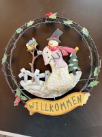 Willkommen Schild - Schneemann Niedersachsen - Sauensiek Vorschau