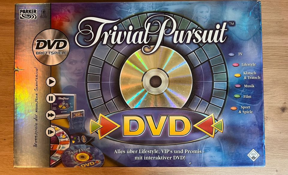 Trivial Pursuit DVD Brettspiel in Esslingen