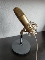 Standmikrofon in Goldoptik Lindenthal - Köln Lövenich Vorschau