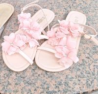 Frauen Sommer Schuhe Sandalen rosa nude Größe 38 Thüringen - Weida Vorschau