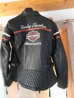 Harley Davidson Motorradjacke Leder Damen Bayern - Weißenstadt Vorschau