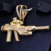 ICED OUT Maschinengewehr Anhänger 585 14K ECHT GOLD NEU Goldanhänger Zirkonia MASSIV GOLD Goldschmuck Schmuck Viele Angebote auf sensburg-aurum Berlin - Neukölln Vorschau