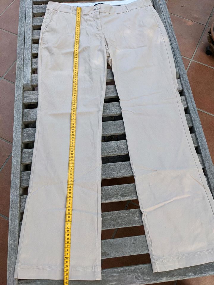 Stoffhosen Zero beige & grau Gr.42, Bundweite 46/47 cm in Bonn