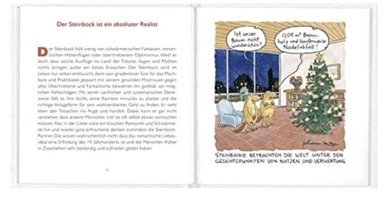 Der Steinbock: Witziges Cartoon-Geschenkbuch von Johann Mayr in Schwabsoien