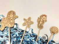 Cake Topper Set Meerjungfrau Mermaid Unterwasser Caketopper Torte Bayern - Kallmünz Vorschau