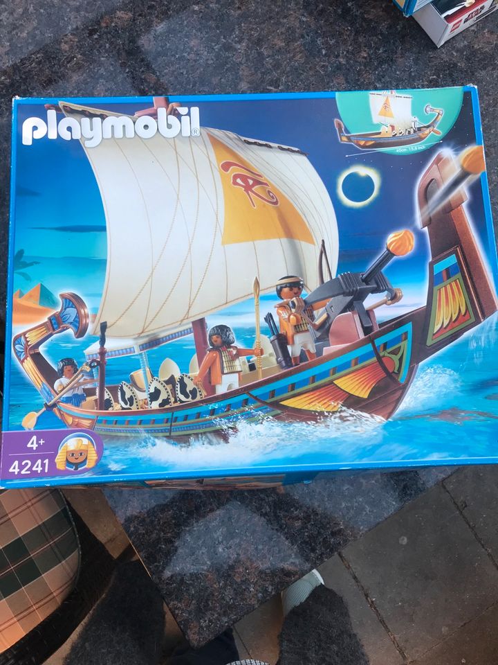 Playmobil 4241 Nilschiff des Pharao in OVP in Stein (Probstei)