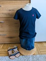 Marc o'polo T-Shirt und Jeansrock gr. 104/110 top Zustand Bayern - Obermichelbach Vorschau