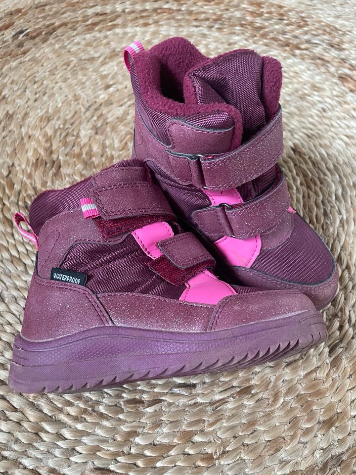 Walkx Winterschuhe Boots Wasserdicht Gr. 24 pink top in Pattensen