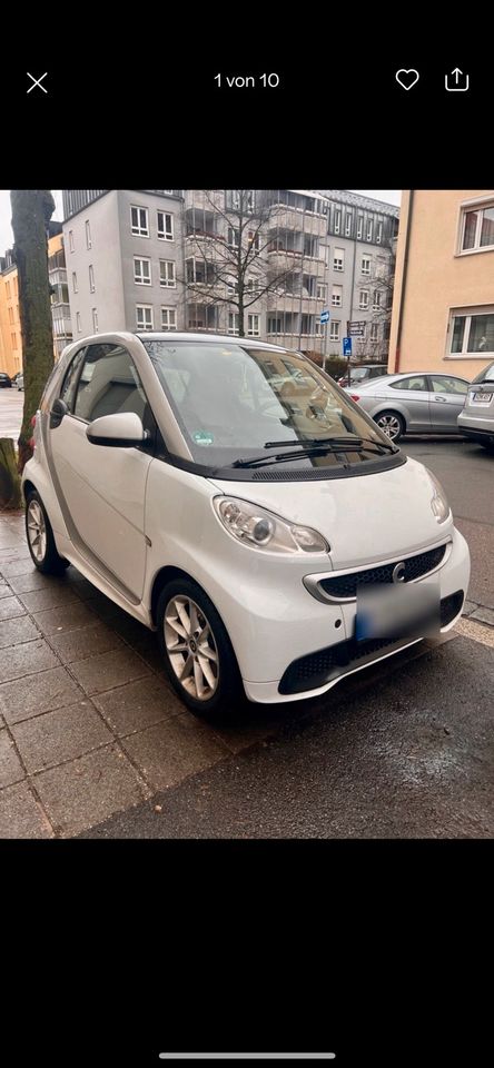 Smart ForTwo 451 in Nürnberg (Mittelfr)