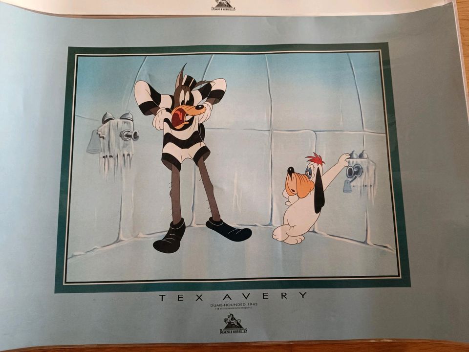 3* Poster mit Motiven Tex Avery, Demons&Merveilles in Saarbrücken