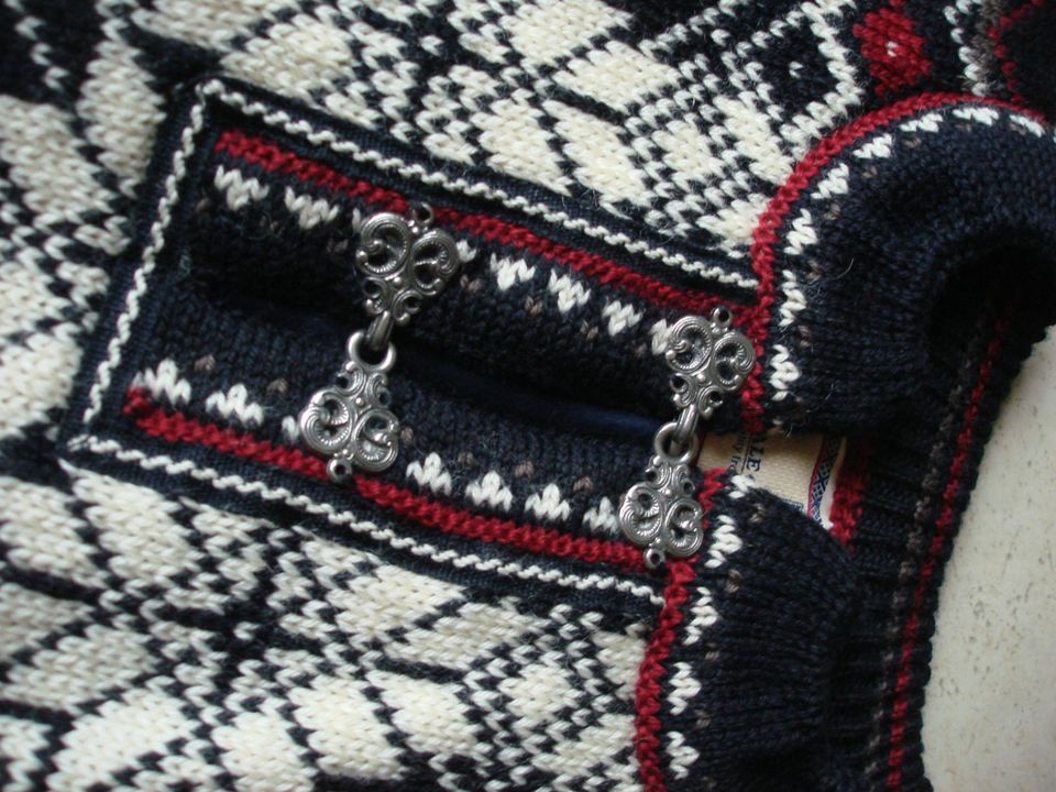 Original Dale-Norwegerpullover - Größe L in Marl