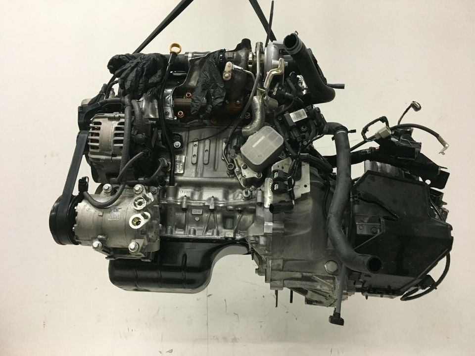 Komplett motor Ford Fiesta 1.5tdci code XUJB  bj2017 mit 7.281km in Kleve