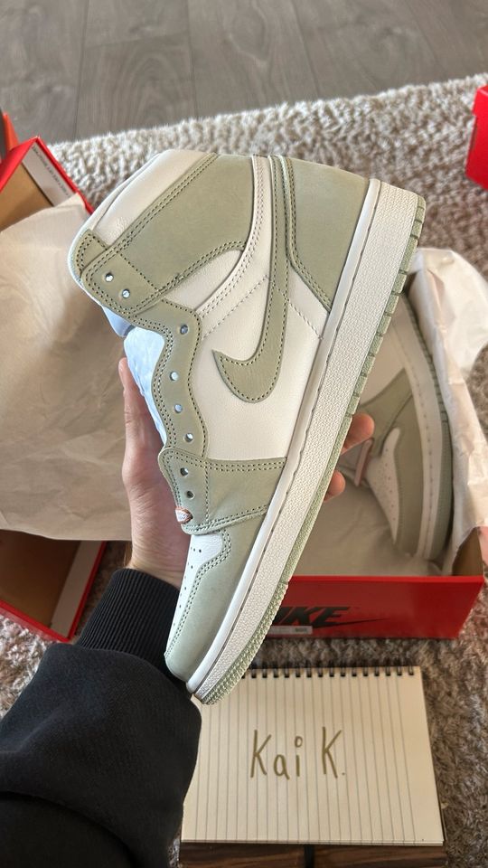 Nike Jordan 1 High WMNS US 10 EU 42 seafoam Türkis Neu Steal in Wittingen