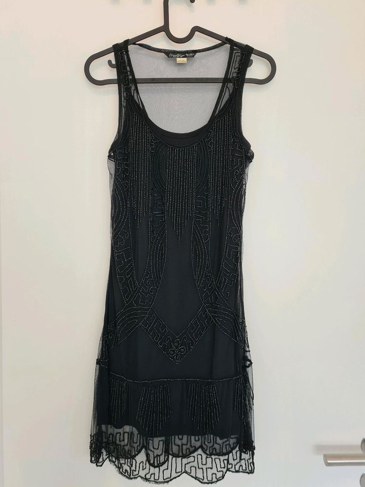 Festliches Kleid Bershka XS, schwarz, Perlen, Hochzeit in Paderborn