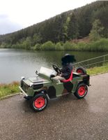 Kettcar Berg Jeep Auto Militärlook Baden-Württemberg - Dornstetten Vorschau