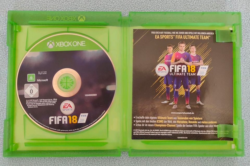 FIFA 2018 Xbox One Spiel in Gießen