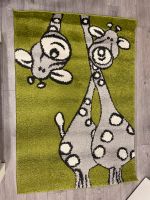 Kinder Teppich grün/grau mit Giraffen Nordrhein-Westfalen - Düren Vorschau