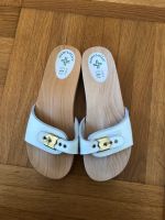 Pantoletten, Pantoffeln Holz Clogs, Sandalen Leder neu Baden-Württemberg - Urbach Vorschau