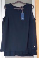 Neu Top doppellagig mit Chiffon Gr. L blau Niedersachsen - Hohenhameln Vorschau