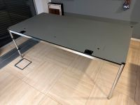 USM Haller Schreibtisch 200x100 grau Linoleum, Sonderanfertigung Niedersachsen - Hameln Vorschau