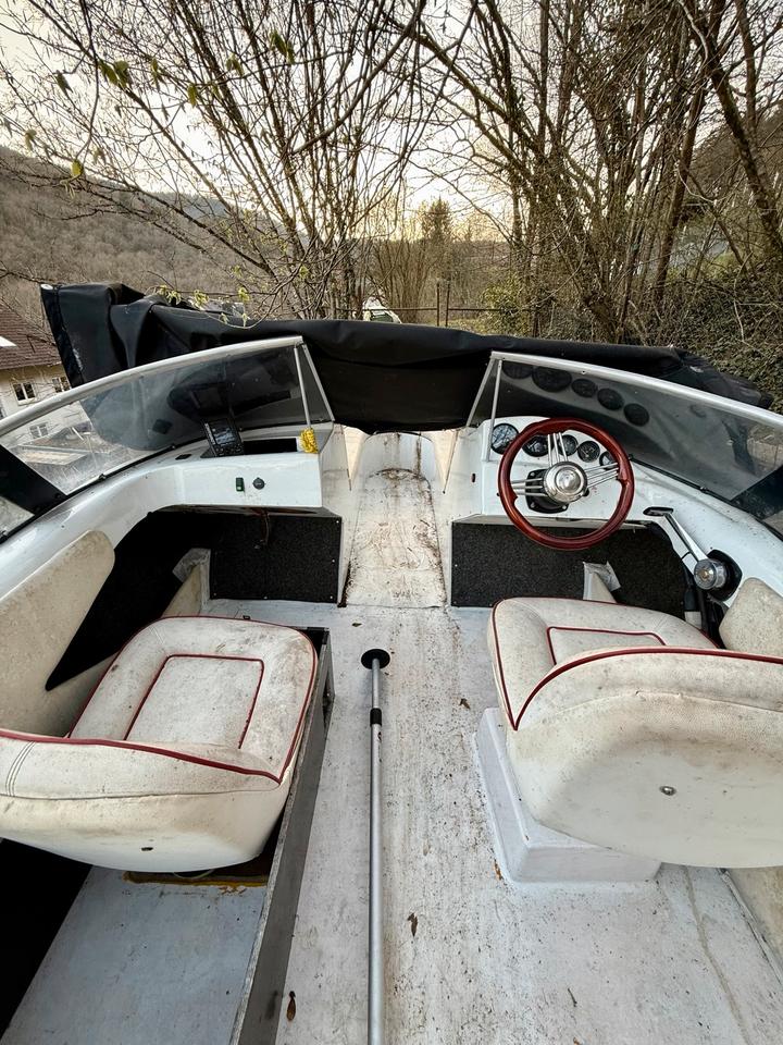 Sportboot Motorboot Tullio Abbate Seastar Alu Trailer BMW Motor in Hirschhorn (Neckar)