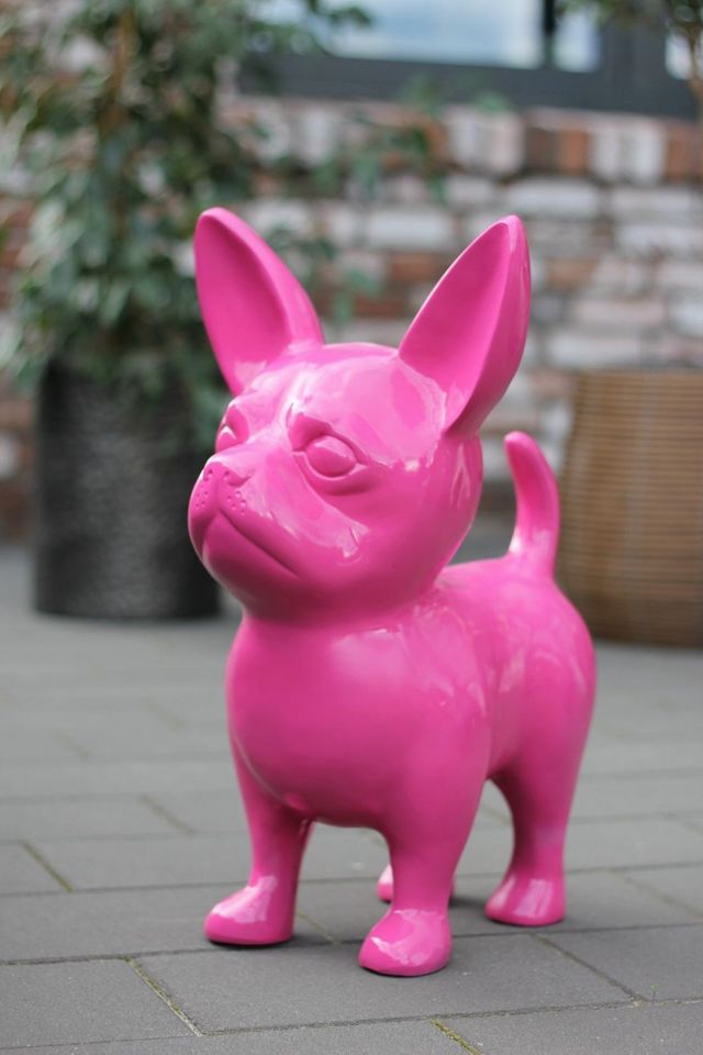 Handgemachte Designfigur Chihuahua Deko Hund Haus Garten in Lingen (Ems)