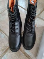 ein Paar Boots hoch in schwarz wohl Leder Gr. 41 MA 1 neu Sachsen - Riesa Vorschau