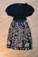 Sommerkleid Gr. 40-42 schwarz mit Animalprint Dresden - Blasewitz Vorschau