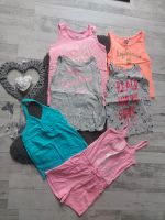 Set tops,T-shirts,jumpsuit,gr 110/116, Sommerset,Bekleidungspaket Niedersachsen - Bad Bevensen Vorschau