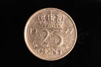 25 Cent 1977 Münze Niederlande (Königreich) Sachsen - Diera-Zehren Vorschau