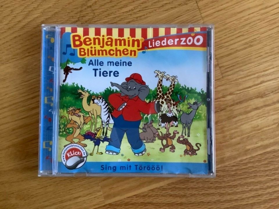 Benjamin Blümchen Liederzoo CD in Eimeldingen